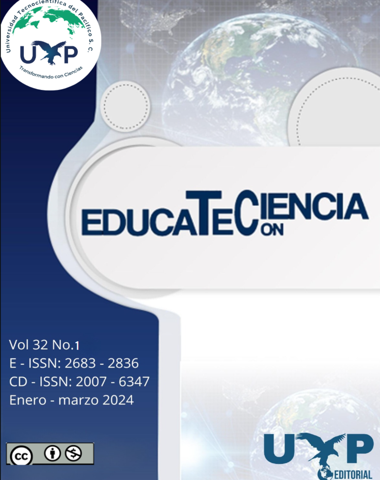 					Ver Vol. 32 Núm. 1 (2024): Investigación Multidisciplinar para el Desarrollo de las Ciencias
				
